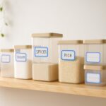 Multipurpose Writable Label Stickers (5 Sheets Set) - Neckline Detail by Nari Haat, Indian ethnic wear, women clothin...