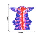 Premium Cartoon Shape Silicone Pop It Fidget Toy (1 Pc) - Back View by Nari Haat, Indian ethnic wear, women clothing,...