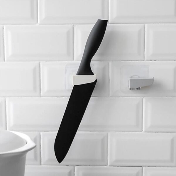 Punch-Free Wall Hanging Knife Holder for Kitchen