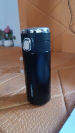 Stainless Steel Insulated Vacuum Bottle With Insulated Cap Lock (350ml) Approx - Full Detail by Nari Haat, Indian eth...