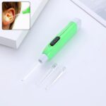Green LED Flashlight Earpick with Tweezer (1 Pc) - Front View by Nari Haat, Indian ethnic wear, women clothing, desig...