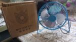 USB Table Desk Personal Metal Electronic Fan, Suitable For Office, School Use (1 Pc) - Full Detail by Nari Haat, Indi...