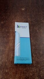 Premium Quality Soft Cotton Men’s Handkerchief (40x40 cm / 1 Pc) - Full Detail by Nari Haat, Indian ethnic wear, wo...