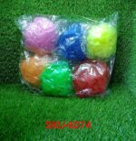 Bath Shower Loofah Sponge Pouf Body Scrubber (Pack of 6Pcs) - Full Detail by Nari Haat, Indian ethnic wear, women clo...