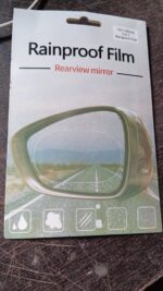 Anti-Fog & Anti-Scratch Rearview Mirror Film – HD Protective Sticker (1 Pc) - Full Detail by Nari Haat, Indian ethn...