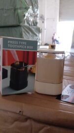 Toothpick Holder Dispensers,  for Home Living room Kitchen Restaurant (1 Pc) - Full Detail by Nari Haat, Indian ethni...