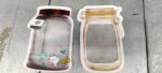 Plastic Transparent Small Jar Shaped Pouch With Zipper (1 Pc) - Full Detail by Nari Haat, Indian ethnic wear, women c...