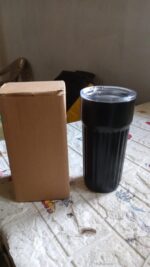 Stainless Steel Vacuum Insulated Travel Mug with Lid (1 Pc) - Coffee, Tea, Tumbler (1 Pc) - Full Detail by Nari Haat,...