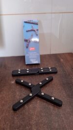 Apex Foldable Hot mate Set – 2 Pcs, Folding Pan Stand for Hot Pots - Fabric Detail by Nari Haat, Indian ethnic wear...