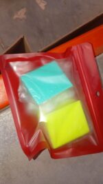 Multifunctional Plastic Mobile Phone Stand & Pen Holder (2 Pc & mix color) - Fabric Detail by Nari Haat, Indian ethni...