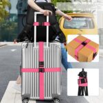 Adjustable Cross Luggage Security Strap - (1 Pc) - Back View by Nari Haat, Indian ethnic wear, women clothing, design...