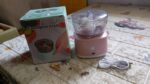 Portable Mini Food Processor Chopper Electric Veggie Chopper 3 Blades With Charching Cable Type C, Vegetable Chopper,...