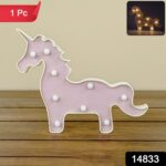 Magical Unicorn Shaped LED Decorative Night Light (1 Pc) - With Dupatta by Nari Haat, Indian ethnic wear, women cloth...