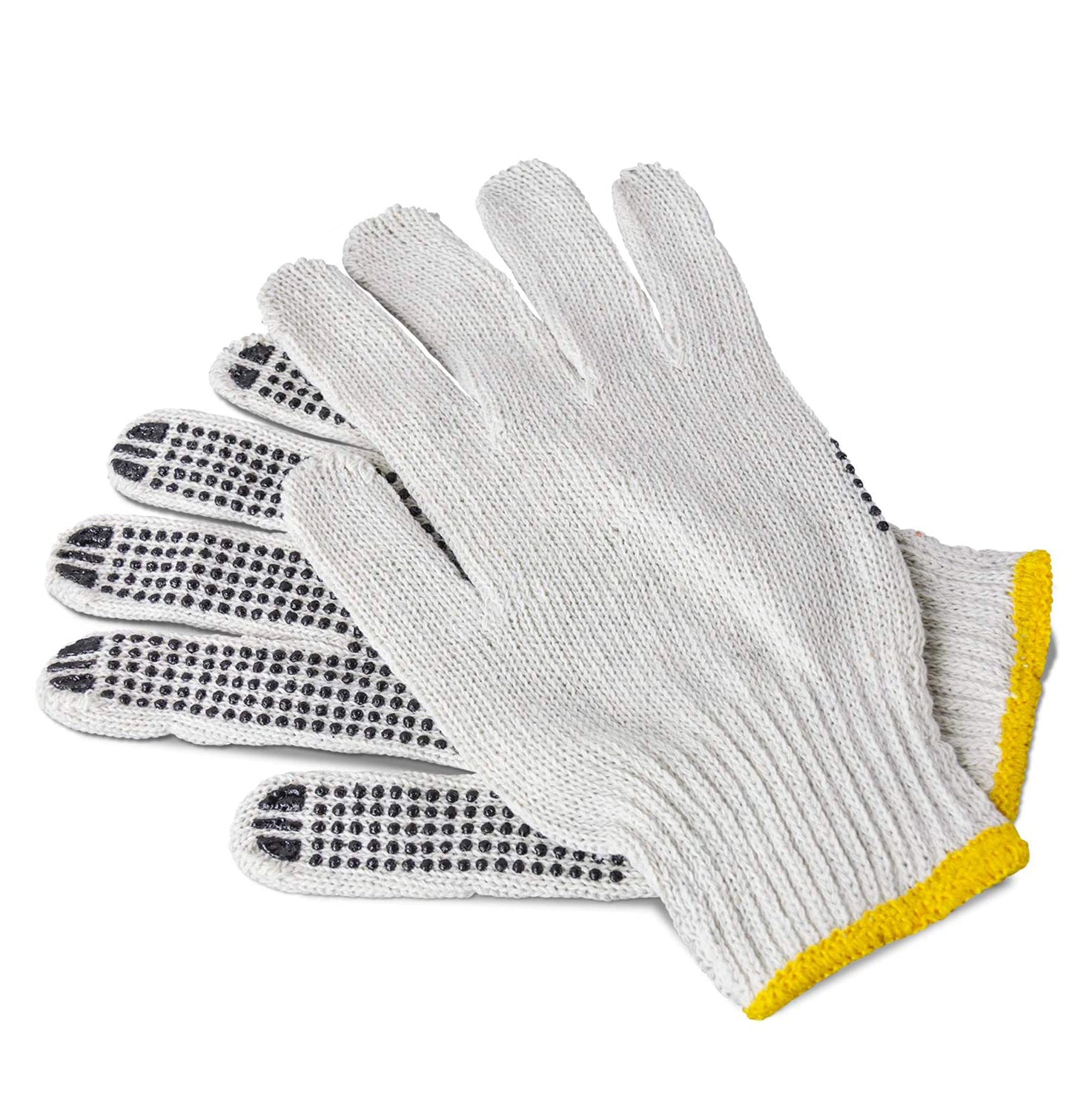 ajsdjbasj.jpg Unisex Knitted / Sewing Cotton Plain Hand Gloves Raw White - Front View by Nari Haat, Indian ethnic wear, women cloth...