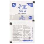 Zequz Aqua Face Wash Sachet (5 ML / 1 Pc) - Sleeve Design by Nari Haat, Indian ethnic wear, women clothing, designer ...