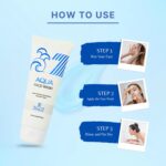 Zequz Aqua Face Wash - (1 Pc / 100ML) - Back View by Nari Haat, Indian ethnic wear, women clothing, designer suit