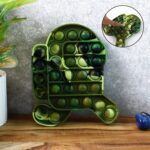 Premium Cartoon Shape Silicone Pop It Fidget Toy (1 Pc) - Front View by Nari Haat, Indian ethnic wear, women clothing...