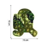 Premium Cartoon Shape Silicone Pop It Fidget Toy (1 Pc) - Neckline Detail by Nari Haat, Indian ethnic wear, women clo...