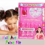 Nail Art Studio Manicure Set for Girls (Pack of 15) - Neckline Detail by Nari Haat, Indian ethnic wear, women clothin...