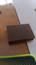 Multipurpose Kitchen Cleaning Sponge Scrub Block (10 x 7 Cm / 1 Pc) - Full Detail by Nari Haat, Indian ethnic wear, w...