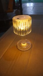 Mini Acrylic LED Desk Lamps Table Lamp Portable Crystal, Diwali (1 Pc / Small) - Full Detail by Nari Haat, Indian eth...