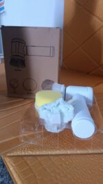 Portable Electric Cleaning Brush with 3 Replaceable Brush Heads (5 In 1) - Full Detail by Nari Haat, Indian ethnic we...