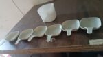 7 in 1 Side Dish Dip Bowl Set with Handle Mini Dipping Bowls (7 Pcs Set) - Full Detail by Nari Haat, Indian ethnic we...