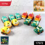 Cartoon Pull-Back Car Toy Set for Kids (12 Pc) - With Dupatta by Nari Haat, Indian ethnic wear, women clothing, desig...