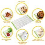 Foldable Drain Rack Kitchen Sink Roll up Dish Drying Rack Portable Dish Rack - Full Detail by Nari Haat, Indian ethni...
