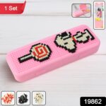 DIY Pixel Art Pencil Box with Building Blocks (1 Set) - With Dupatta by Nari Haat, Indian ethnic wear, women clothing...