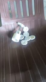 Mooncake Mold with 6 Stamps (1 Set) - Full Detail by Nari Haat, Indian ethnic wear, women clothing, designer suit