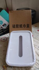 Simple Silicone Tissue Holder – Cube/Cylinder Tissue Box for Bathroom, Office - Full Detail by Nari Haat, Indian et...