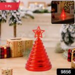 Premium LED Glowing Spiral Christmas Tree Night Lamp (1 Pc) - With Dupatta by Nari Haat, Indian ethnic wear, women cl...
