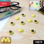 Strong Round Fridge / Whiteboard Magnet - (10 Pc Set) - With Dupatta by Nari Haat, Indian ethnic wear, women clothing...