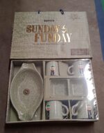 68324_sunday_funday_kitchen_6pc_set - Fabric Detail by Nari Haat, Indian ethnic wear, women clothing, designer suit