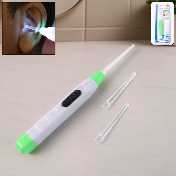 White LED Flashlight Earpick with Tweezer (1 Pc) - Front View by Nari Haat, Indian ethnic wear, women clothing, desig...