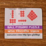 Ball Pyramid Toy – 3D Puzzle Building Brain Teaser Toy - Neckline Detail by Nari Haat, Indian ethnic wear, women cl...