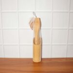 Eco-Friendly Bamboo Spatula Set with Holder (4 Pc) - Full Detail by Nari Haat, Indian ethnic wear, women clothing, de...