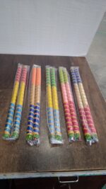 Traditional Decorative Dandiya Sticks Pair for Navratri, Garba (2 Pc) - Full Detail by Nari Haat, Indian ethnic wear,...