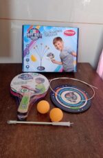 Portable Wiff Waff Rebound Table Tennis Trainer Set (1 Set) - Full Detail by Nari Haat, Indian ethnic wear, women clo...