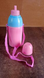 500ML Kids Insulated Plastic Water Bottle (1 Pc) - Full Detail by Nari Haat, Indian ethnic wear, women clothing, desi...