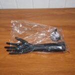 Elegant Black Hand-Shaped Jewelry Display Stand (1 Pc) - Full Detail by Nari Haat, Indian ethnic wear, women clothing...