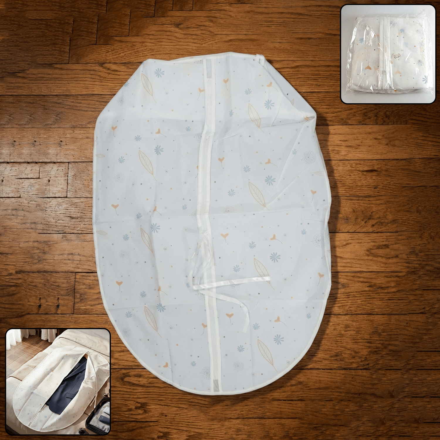 blazercover-WOSKU-01.png Multipurpose Non-Woven Garment Storage Cover - Front View by Nari Haat, Indian ethnic wear, women clothing, designer ...