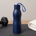 Hot & Cold Stainless Steel Vacuum Insulated Flask Bottle (Approx 500ML / 1 Pc) - Front View by Nari Haat, Indian ethn...