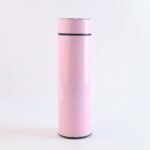 Pink Vacuum Insulated Water Bottle (1 Pc / 500ML) - Sleeve Design by Nari Haat, Indian ethnic wear, women clothing, d...
