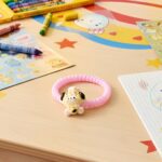 Cute Cartoon Charm Coil Hair Bands (2 Pc / Display Box) - Closeup Embroidery by Nari Haat, Indian ethnic wear, women ...