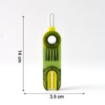 2-in-1 Multipurpose Cleaning Brush Tool (1 Pc) - Closeup Embroidery by Nari Haat, Indian ethnic wear, women clothing,...