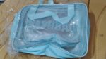 3-IN-1 Waterproof Transparent Travel Toiletry Bag Set - Full Detail by Nari Haat, Indian ethnic wear, women clothing,...