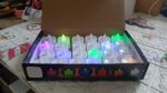 Multicolor LED Tealights Candles (24 Pack): Festive Decorations, Diwali - Full Detail by Nari Haat, Indian ethnic wea...