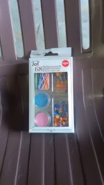 Binder Clips Paper Clips, Push Pins for Office and School Supplies (68 Pcs Set) - Fabric Detail by Nari Haat, Indian ...